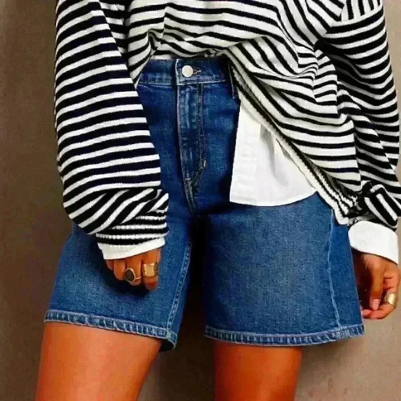 Banana Republic High Rise Denim Short - Picture 4 of 6